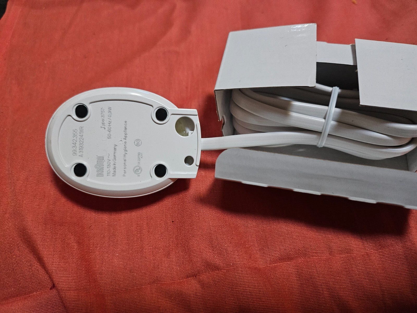 New OralB Braun Electric Toothbrush Charger Type 3757 eBay