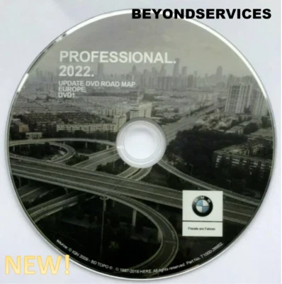 BMW DVD *2022* CCC DVD MAPPE NAVIGAZIONE PROFESSIONALE AGGIORNAMENTO DISCO NAVIGATORE SATELLITARE DVD