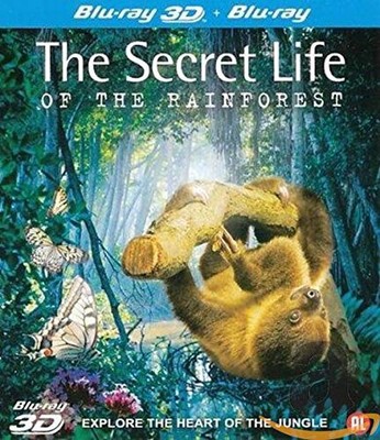 The Secret Life Of The Rainforest [3D+2D Blu-ray] [REAL 3D] by DOCUMENTARY