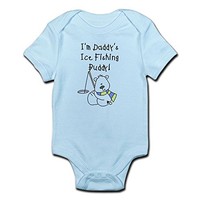 Daddy's Ice Fishing Buddy Infant Bodysuit Cute Infant Bodysuit Baby Romper, Daddy's Ice Fishing Buddy Infant Bodysuit Cute Infant Bodysuit Baby Romper,