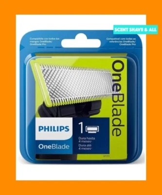 Philips OneBlade Replacement Head One Blade Shaver Trimmer 1 Pack GENUINE BLADES