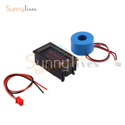 AC60-500V 10A/50A/100A AC Voltage Current Meter with mutual transformer 3-phase