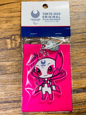 Tokyo Olympic 2020 Miraitowa Someity Official Mascot Key Chains