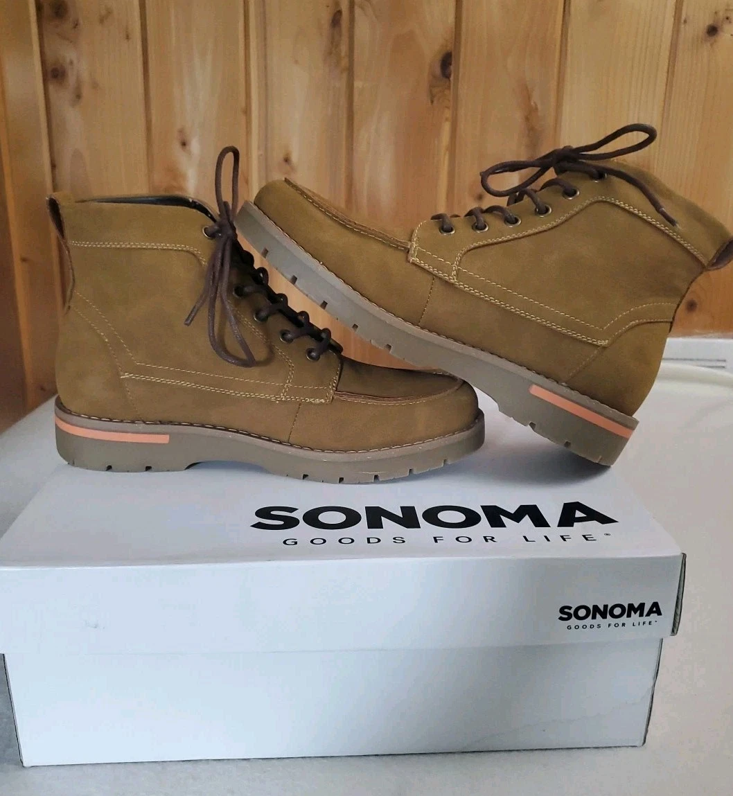 SONOMA Goods for Life Men's New Hiking Work Boots Brown Tan Size 8 Work Hike
Opens in a new window o