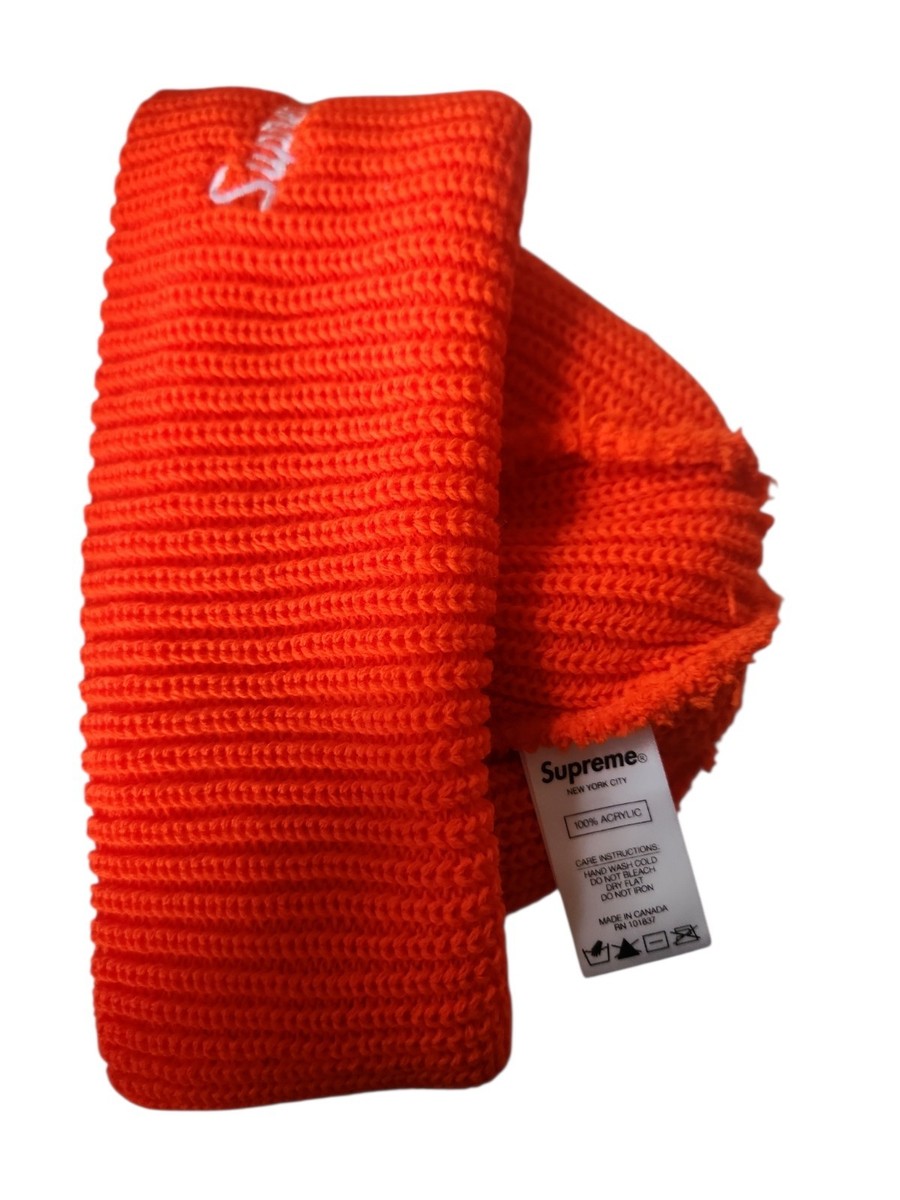 Supreme FW20 Loose Gauge Orange Beanie | eBay