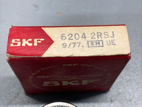 Cuscinetto a sfera SKF 6204-2RSJ made in USA - Foto 4 di 5