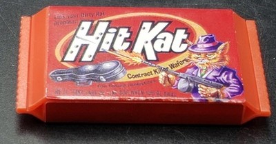 2020 Topps Series 1 Wacky Packages Minis Series Hit Kat 3d puny products
