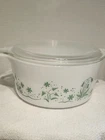 Lovely Vintage 1961 Pyrex Bride’s Casserole Lily Of The Valley PROMOTIONAL #474