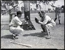 Lakeland FL Mickey Cochrane manager of Detroit Tigers until last y- Old Photo
