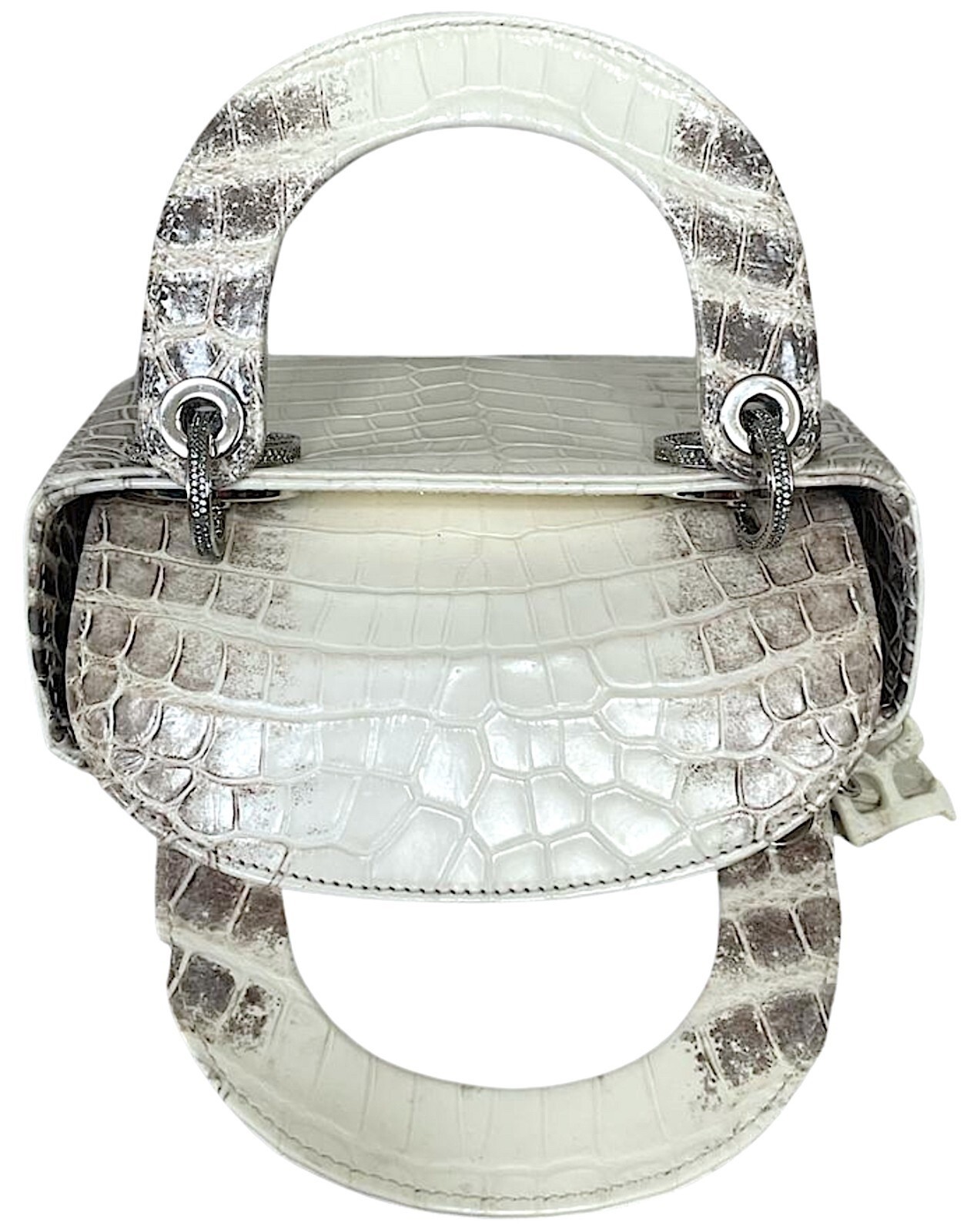 RARE Christian Dior Himalayan Himalaya Leather Mini Lady Dior Bag Handbag Purse image 5