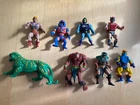 MOTU Lot Of 8 He-Man action figures Vintage 80s Masters Of The Universe
