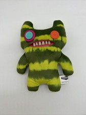FUGGLER Spin Master Funny Ugly Monster Green Sir Horns-A-Lot Teeth