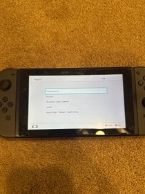 Used Nintendo Switch - Game Console - Gray - with accessories+ case +Splatoon 2