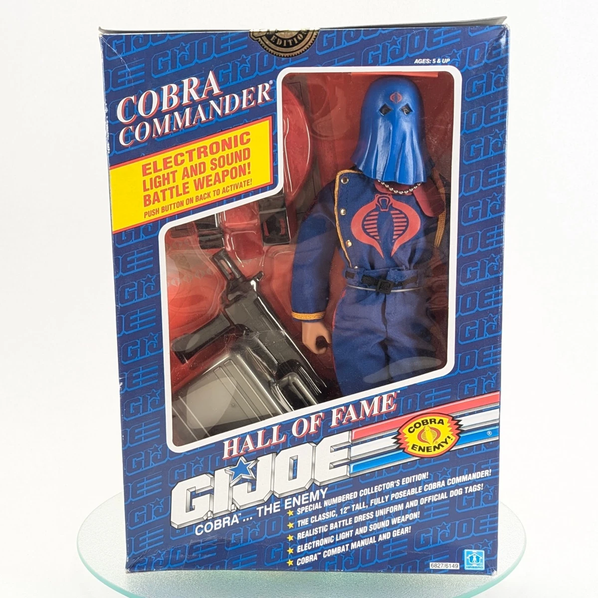 Cobra Commander G.I. Joe Military & Adventure Action Figures 1991