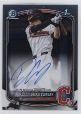 2025 Bowman Draft Chrome Prospect Auto Dean Curley #CPA-DC Auto 10w8