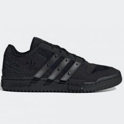 New Adidas Originals Melting Sadness X Forum Exhibit Low Size: 9 Black Limited