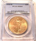 1910-D Saint-Gaudens Double Eagle — photo from another recent sale