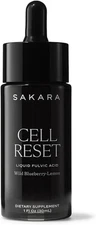 Cell Reset Liquid Fulvic Acid Complex with Wild Blueberry & Lemon Antioxidant