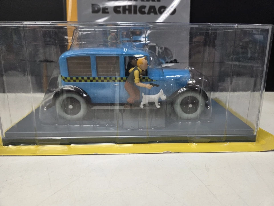 Tintin 1/24 #7 Le Taxi de Chicago - New Sealed with Booklet - Moulinsart/Hachett - Image 2 of 4