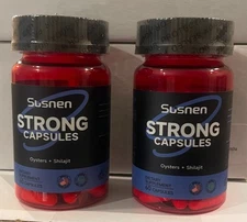 Lot of 4 Susnen Strong Capsules - Energy Supplement For Men - 60 Capsules  03/26
