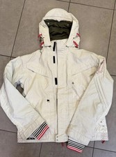 Ladies Ivory White Section Division Ski Coat, Size XL - Great Condition