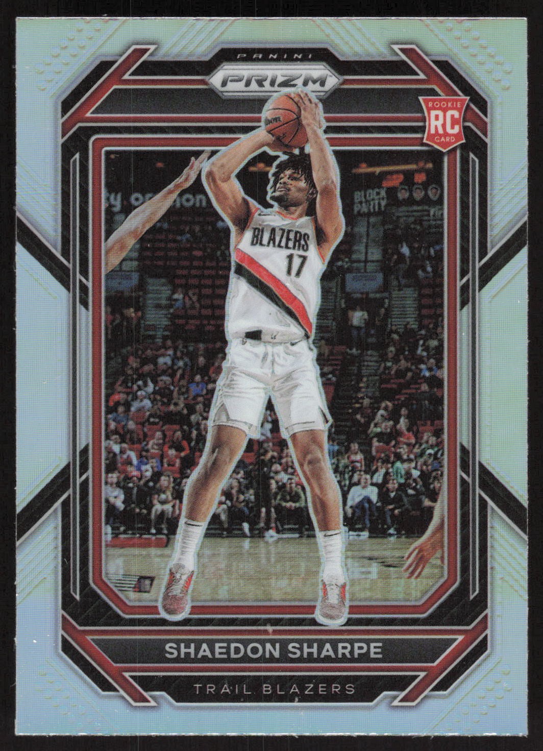 2022-23 Panini Prizm #250 Shaedon Sharpe Prizms Silver