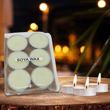 Soy Wax Tea light Candles 6 in 1 Pack