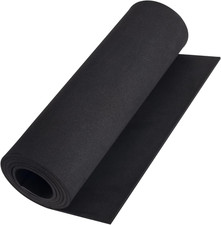 Premium EVA Foam Sheet,3mm Thick 1mm to 20mm Black Foam Sheets Roll 59"x13.9",Hi