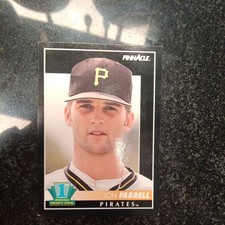 Jon Farrell Rookie 1992 Pinnacle #299 Pittsburgh Pirates Baseball Card NM. rookie card picture