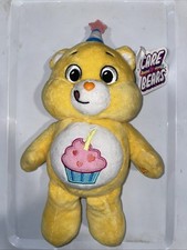 Care Bears Birthday Bear Plush 9 Basic Fun Stuffed Animal Toy Rainbow Cupcake