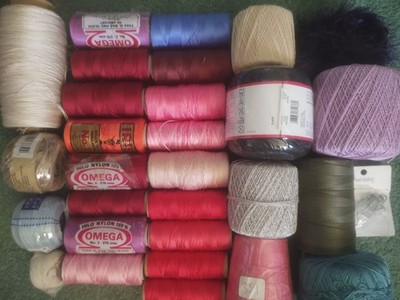 Nylon String Lot New And Used Mixed Lot MUST SEE!!! 6 lbs of material 