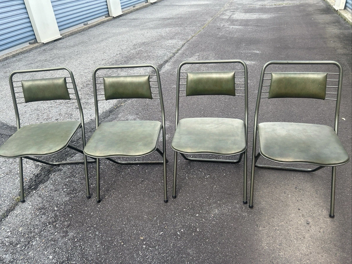 Las mejores ofertas en Silla plegable de metal sillas antiguas | eBay