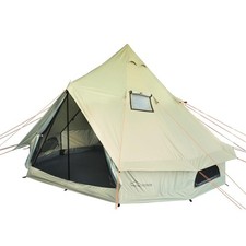 DANCHEL OUTDOOR B2A Large Camping Yurt Tent No Center Pole, Portable Waterpro...