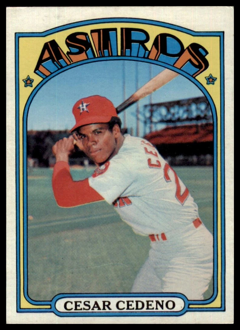 Cesar Cedeno trading card