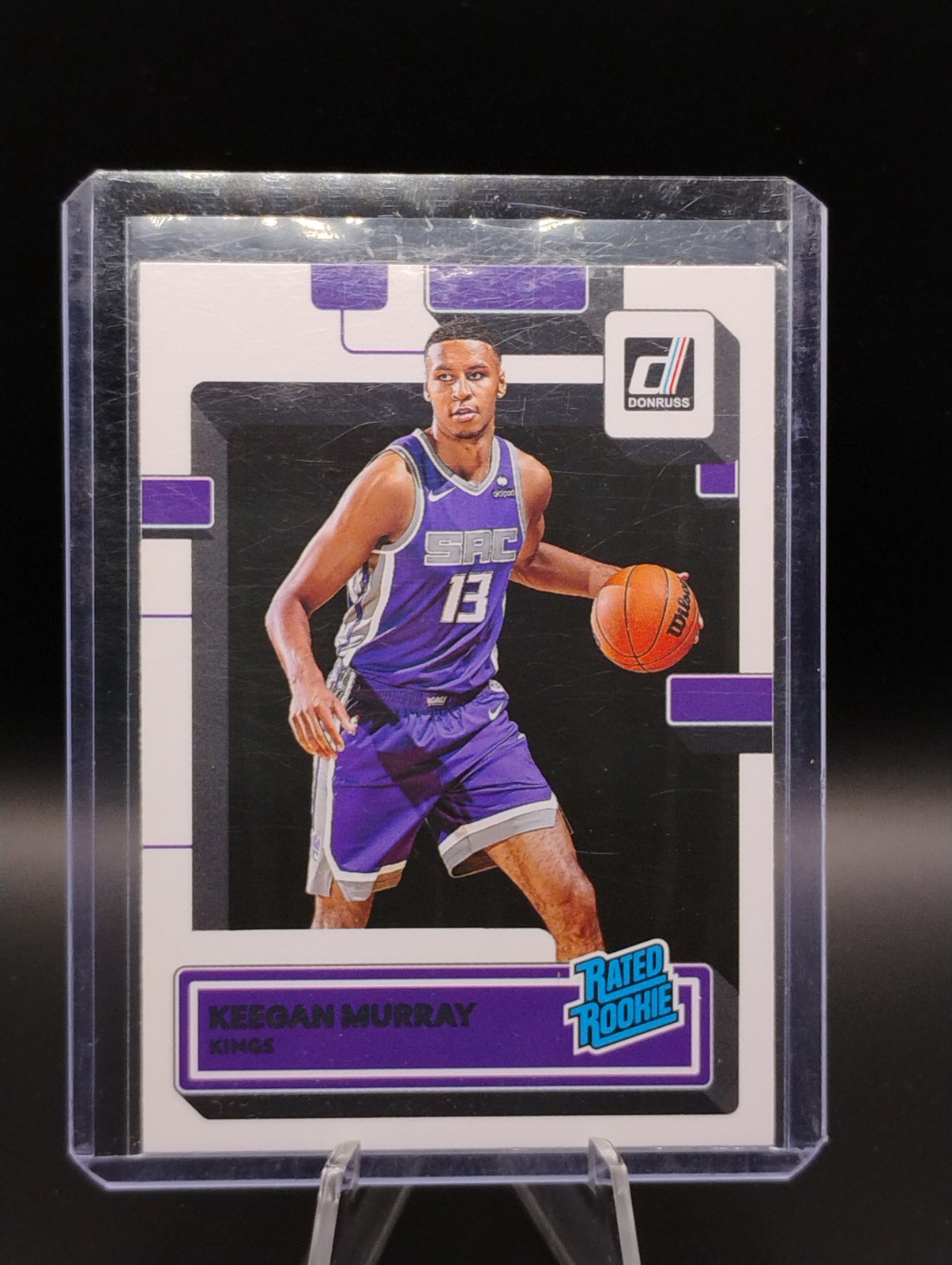 2022 Keegan Murray Rookie Donruss BASKETBALL #204 Sacramento Kings