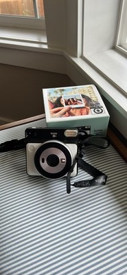 Fujifilm Instax Square SQ6 Pearl White Instant Camera Tested Working Strap