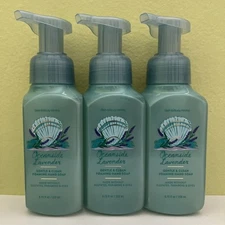 (3) Bath & Body Works OCEANSIDE LAVENDER Gentle & Clean Foaming Hand Soap NEW