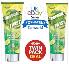 Fiesta Sun Tropical Lime Twist &uuml;ppige Sonnenbank Br&auml;unungslotion 2er-Pack Angebot
