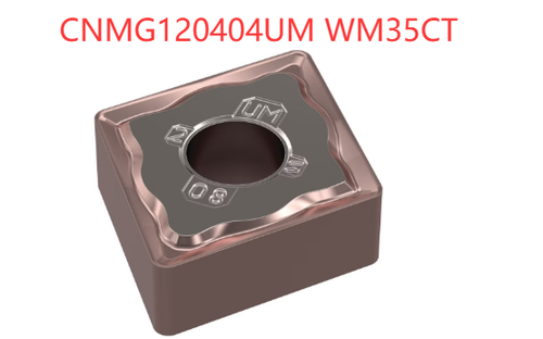 10 PCS  ORIGINAL  INSERTS    CNMG120404UM WM35CT - Afbeelding 1 van 4