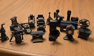 Vintage Die Cast Metal Pencil Sharpener Lot of 20 UNIQUE