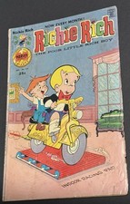 Richie Rich #137 Harvey Comics Dec Bronze Age Vintage Comic Book VG-
