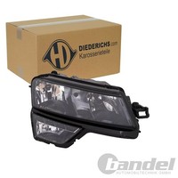 Diederichs Halogen LED Scheinwerfer Mit Lwr-Motor Rechts Passend FüR Skoda Karoq