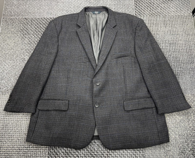 Pronto Uomo Blazer / 50S / Lambswool / Houndstooth / Platinum / Wool / Classic
