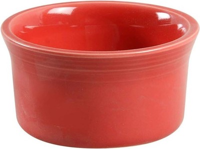 Fiesta Ware Brand New Ramekin Bowls Scarlet Dip, Salsa, Souffle, Sauces,  Fruit