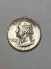 1953-S San Francisco Washington Quarter, US 25c Silver Coin UNC BU Uncirculated