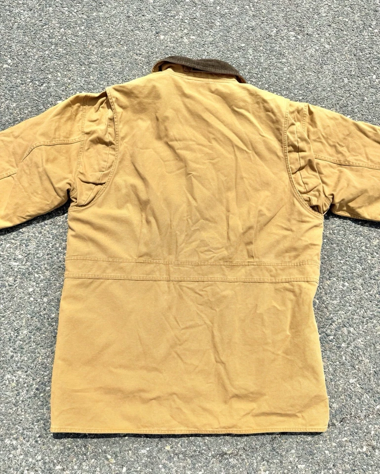 Vintage Woolrich Wool Blanket Lined Barn Chore Coat Duck Workwear Jacket Large - Image 3 of 4