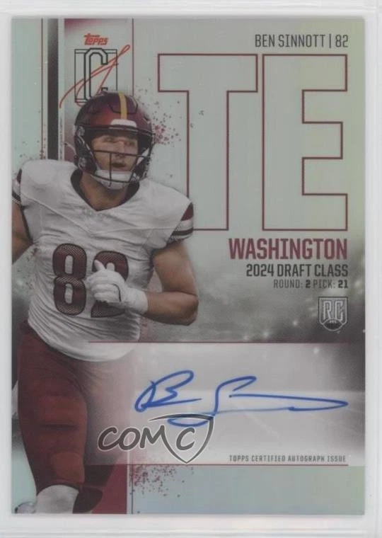Ben Sinnott Topps Signature Class Rookie Class Chrome Autograph Variation #RCVBSI Base