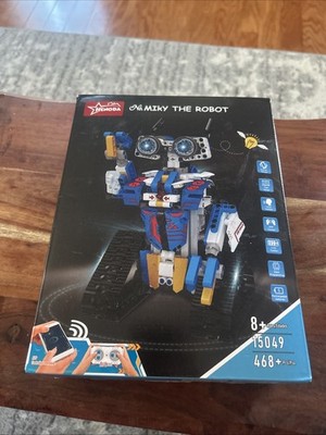 Henoda Robot Toys 15049 , Robot Remote Control468+ pcs Open Box