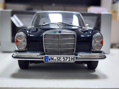 ノレブ1/18メルセデスベンツ280SE 1968 Norev by Car Model Diecast 1/18 Black SE 280 Mercedes-Benz ミニカー