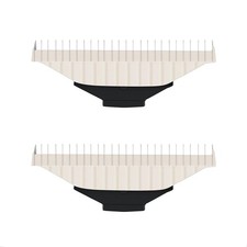 Benfosh 2 pezzi di ricambio testa parrucchiere per philips QC5550 QC5580 QS6140 